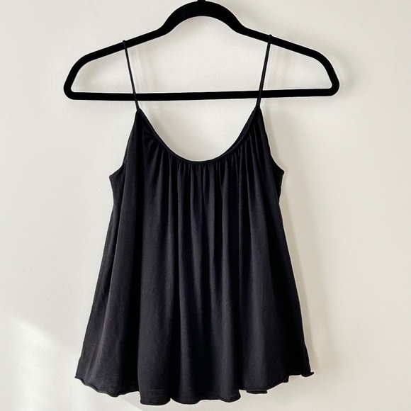 Gap Black Flowy Swing Tank Top - Picture 1 of 16